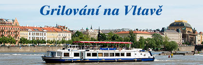 Grilování na Vltavě Grilování na Vltavě