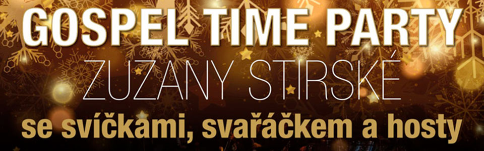 Zlatá Vánoční Gospel Time Party Zlatá Vánoční Gospel Time Party