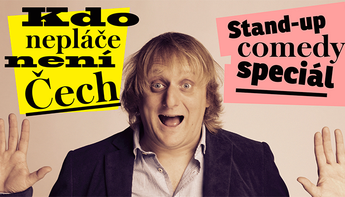 Lukáš Pavlásek: Kdo nepláče není Čech! 27. prosince v Divadle Gong Lukáš Pavlásek: Kdo nepláče není Čech! 27. prosince v Divadle Gong