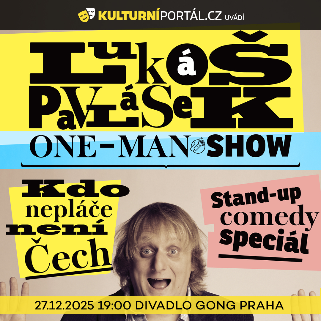 zobrazit Lukáš Pavlásek: Kdo nepláče, není Čech!í