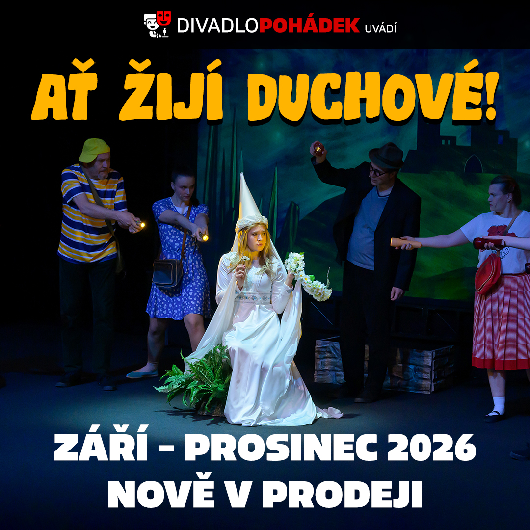 Předprodej na podzimní termíny muzikálu Ať žijí duchové! zahájen