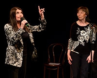 Miluška Voborníková a Jana Svobodová v Pohodě Vánoc. Foto: © Petr Sankot