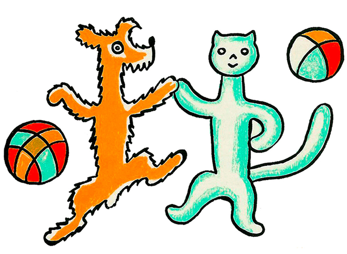 Povídání o pejskovi a kočičce